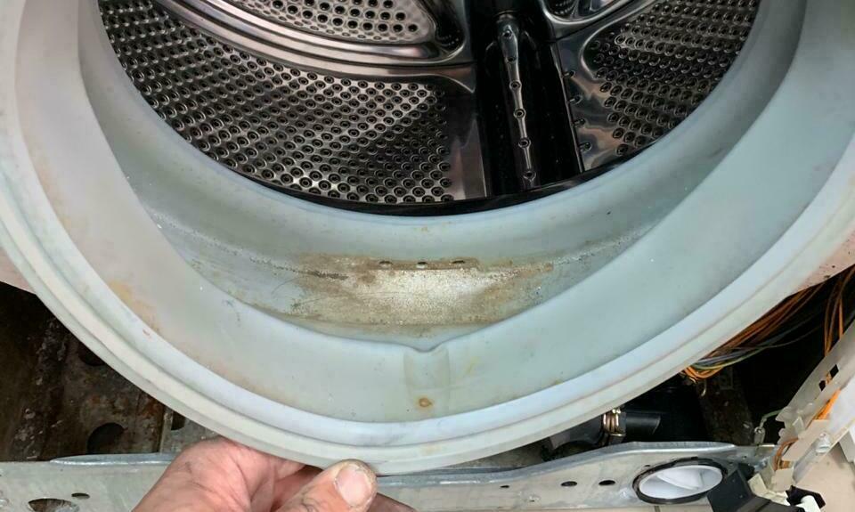 очистка стиральной машины от грязи и запаха